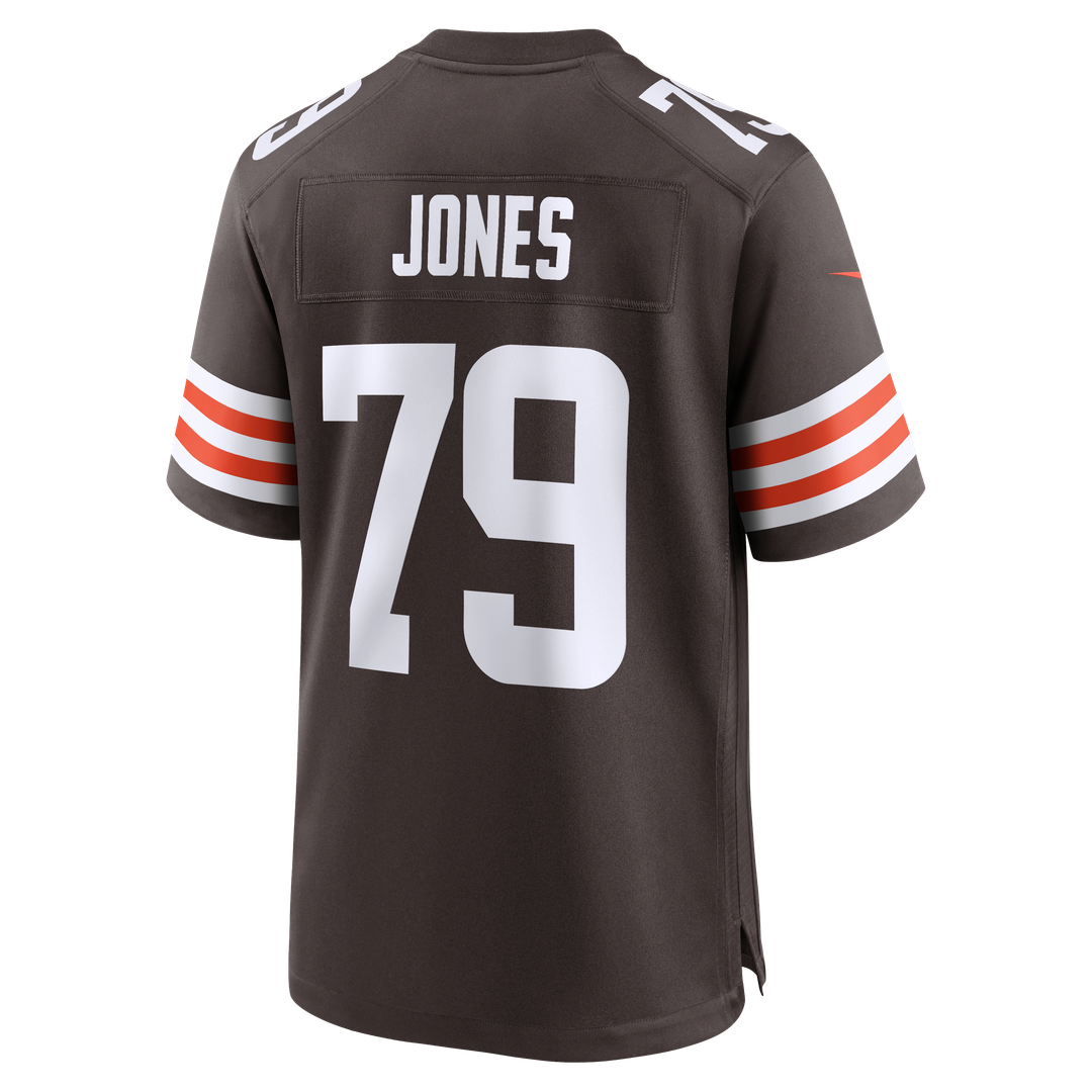 Cleveland Browns Dawand Jones Nike Brown Game Jersey product image 3
