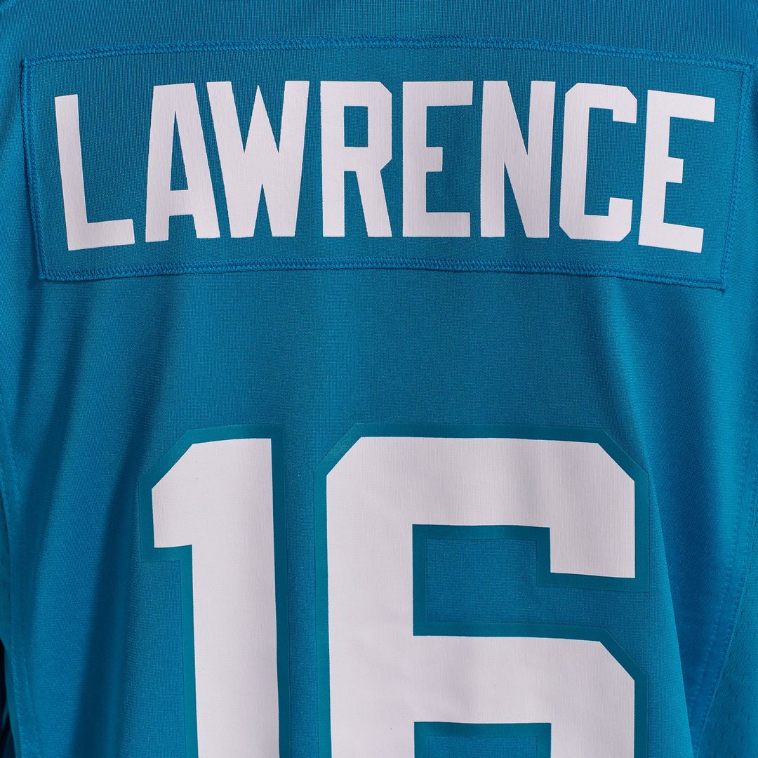 Jacksonville Jaguars Trevor Lawrence Nike Teal Home Game product image 11