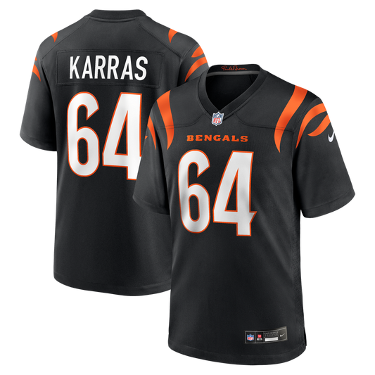 Cincinnati Bengals Ted Karras Nike Black Game Jersey product image 1
