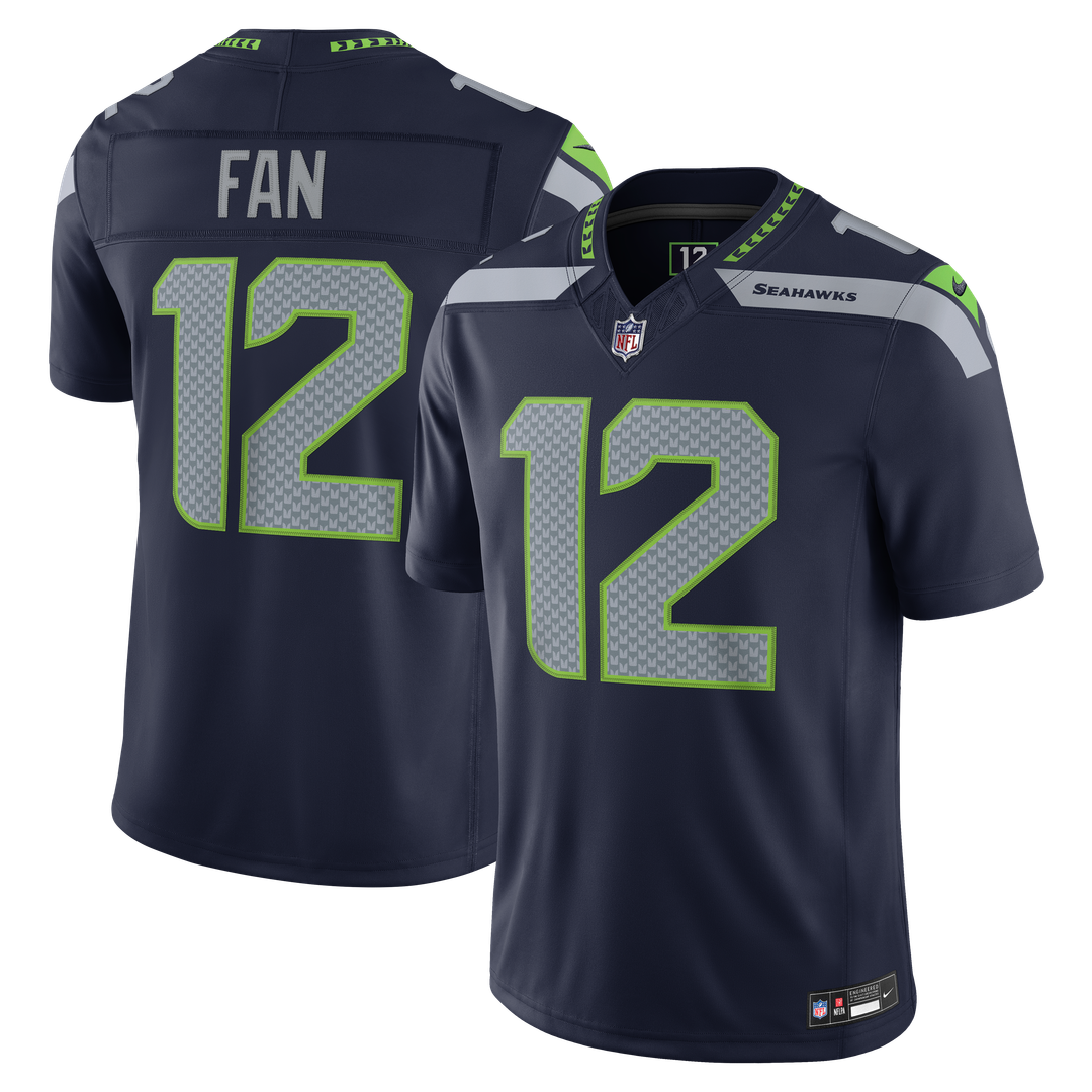 Seattle Seahawks 12s Nike Royal Alternate Vapor FUSE product image 7