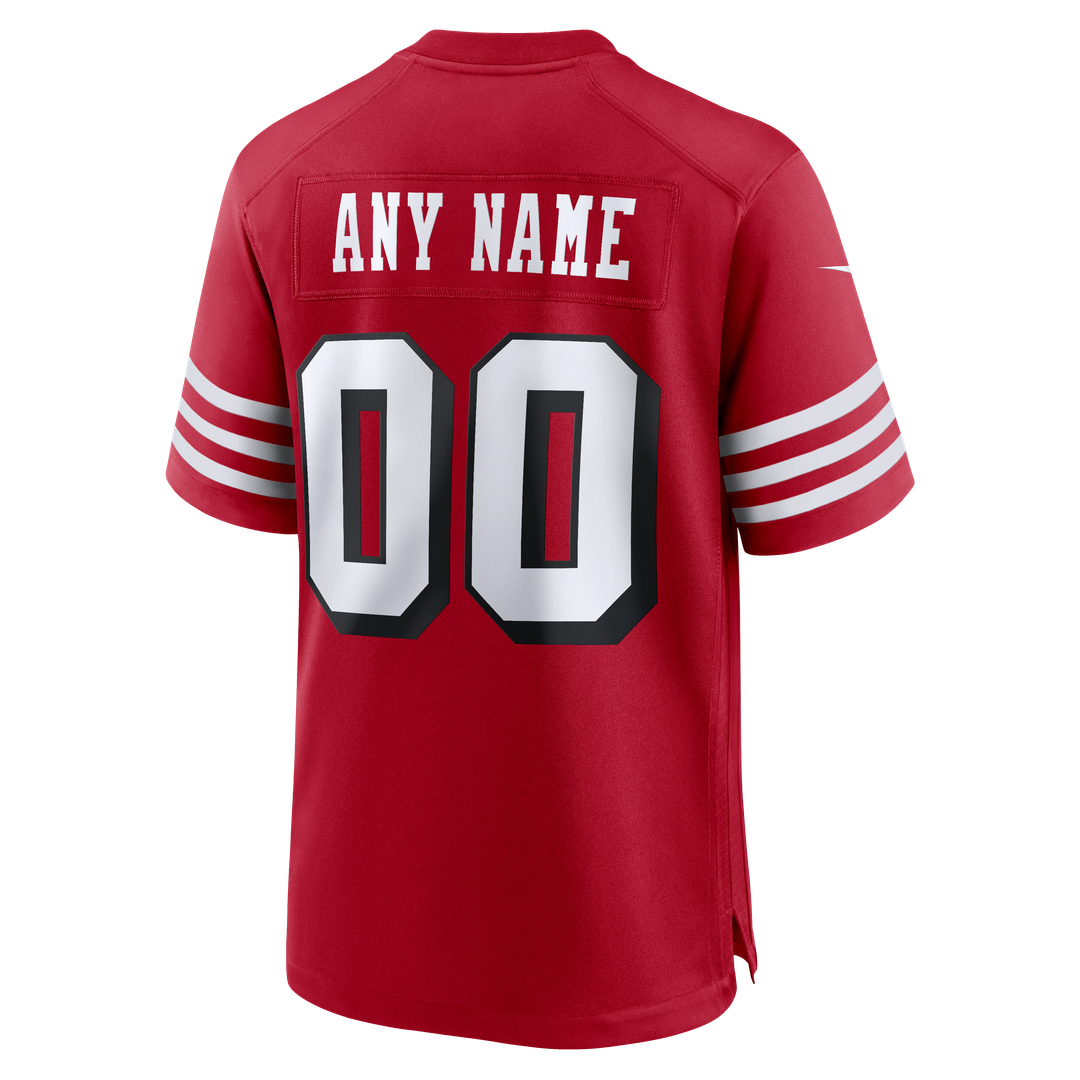 San Francisco 49ers Nike Scarlet Custom Jersey product image 19