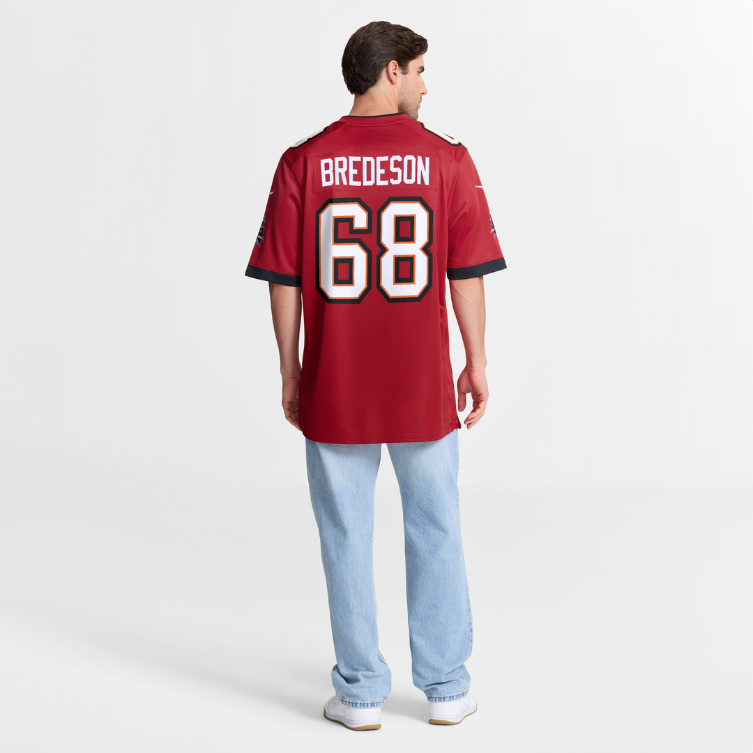 Tampa Bay Buccaneers Ben Bredeson Nike Red Game Jersey product image 8