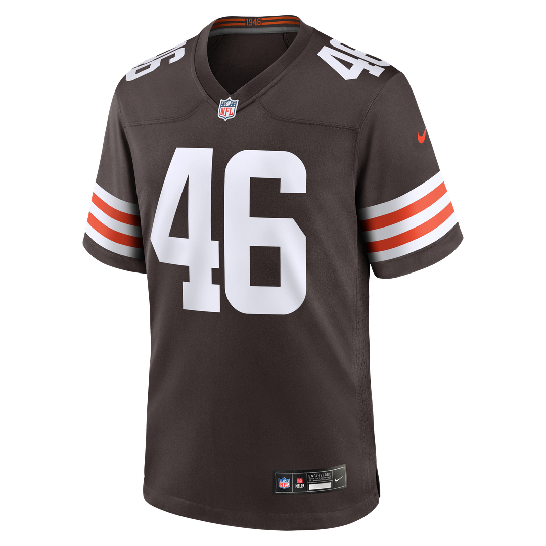 Cleveland Browns Don Fleming Nike Brown Retired Player product image 2