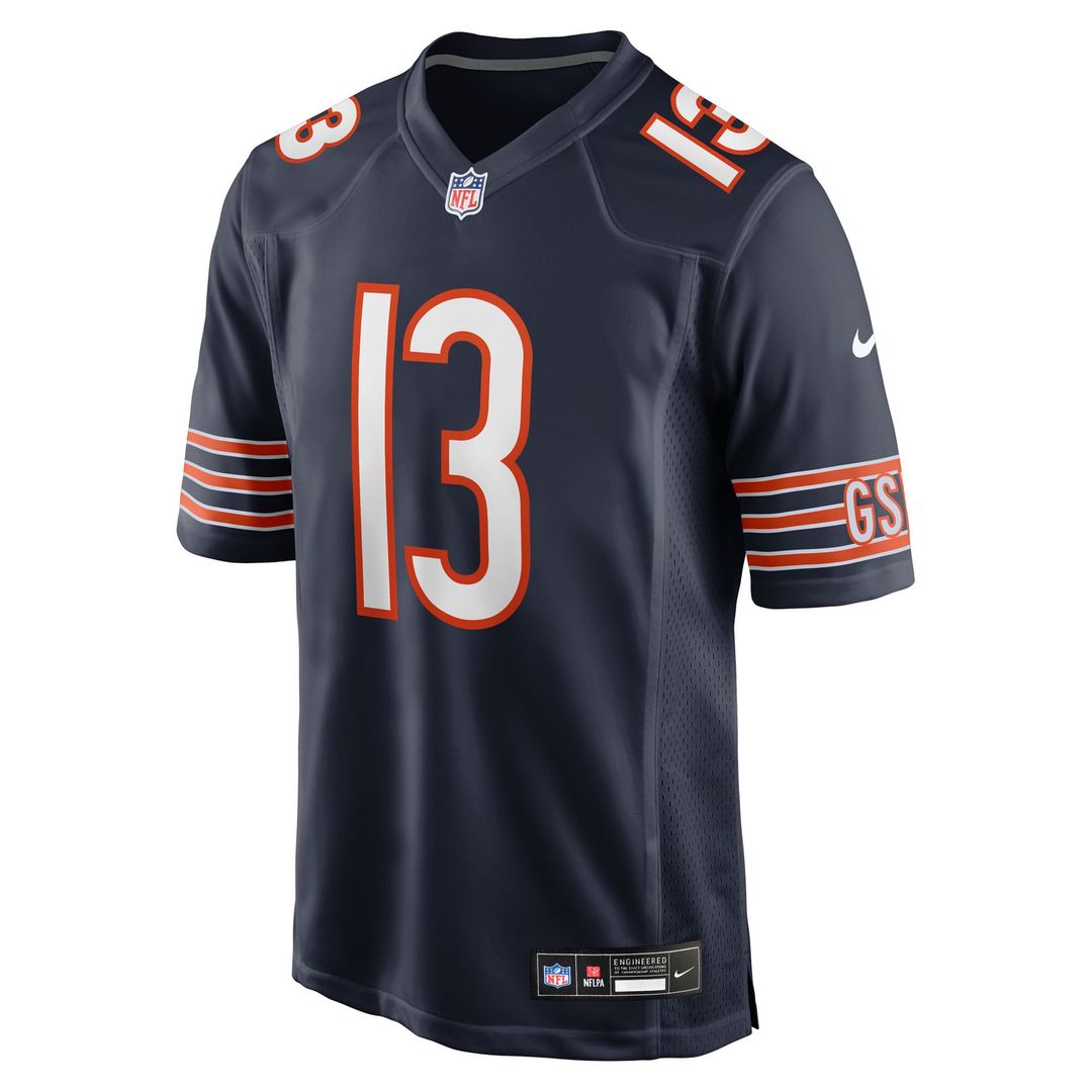 Chicago Bears Maurice Alexander Nike Navy Game Jersey product image 2