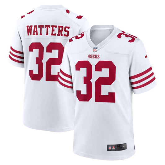 San Francisco 49ers Ricky Watters Nike White Retired Game product image 1