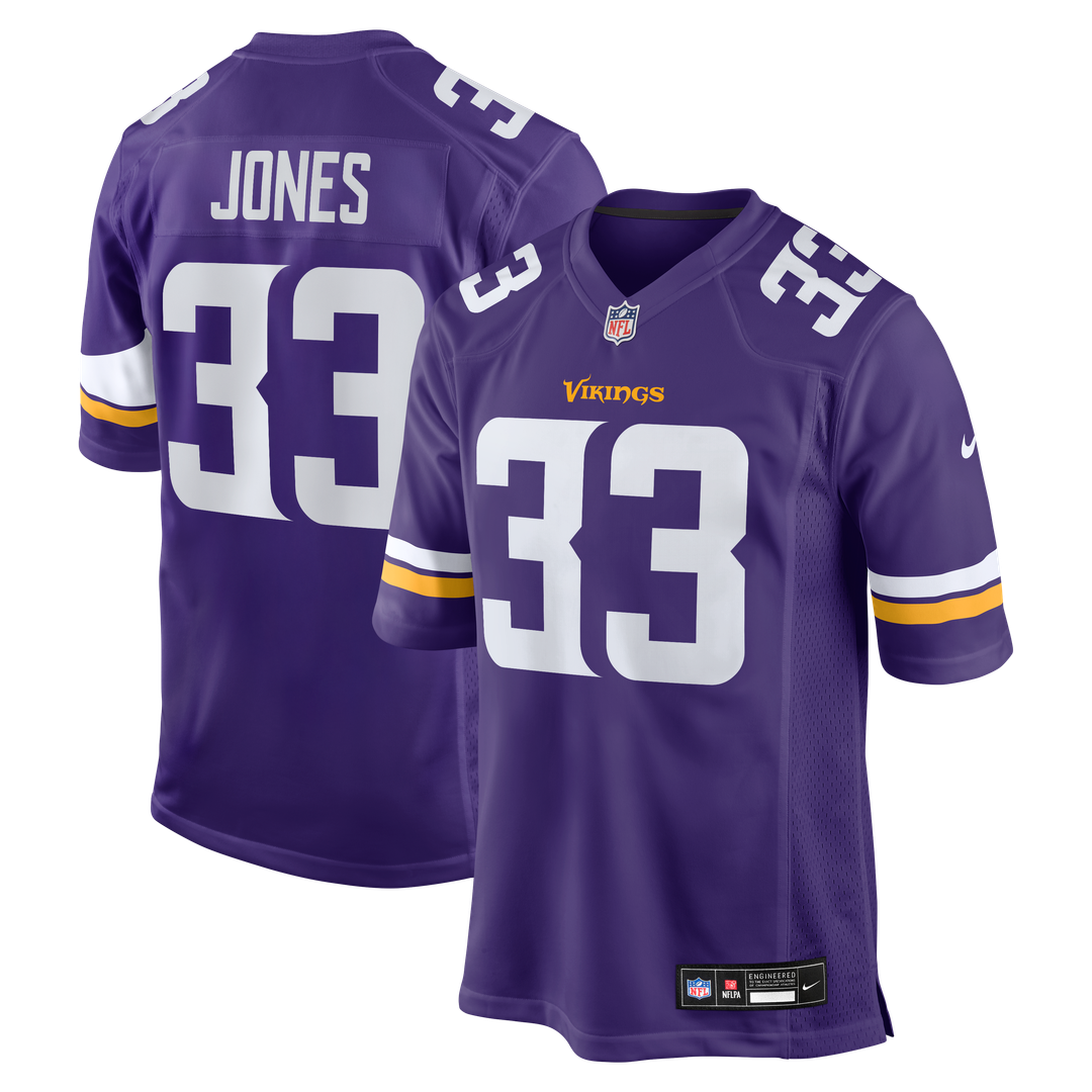 Minnesota Vikings Aaron Jones Nike Purple Game Jersey product image 1