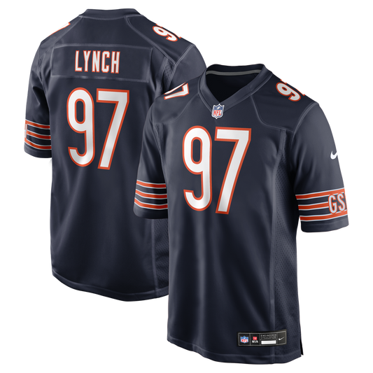 Chicago Bears James Lynch Nike Navy Game Jersey product image 1