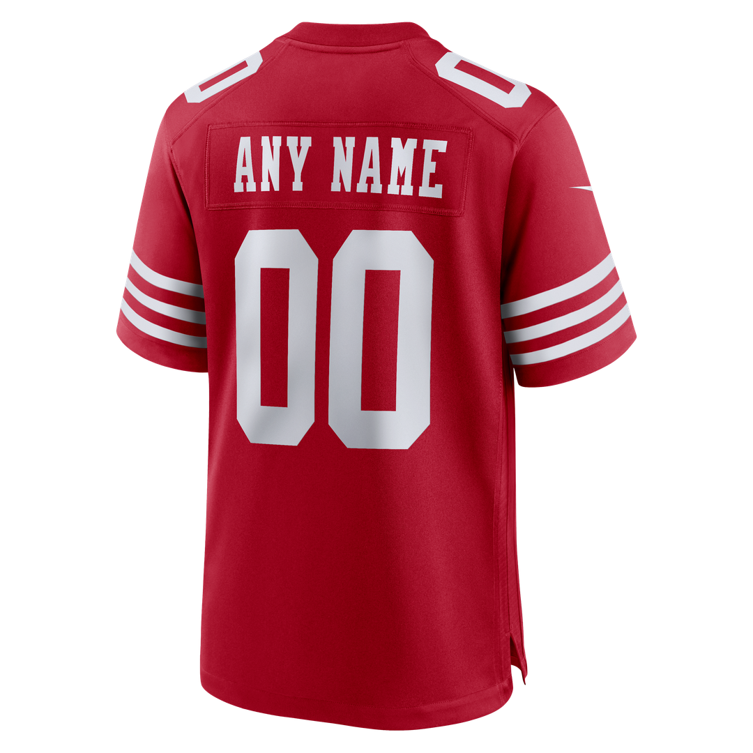 San Francisco 49ers Nike Scarlet Custom Jersey product image 3