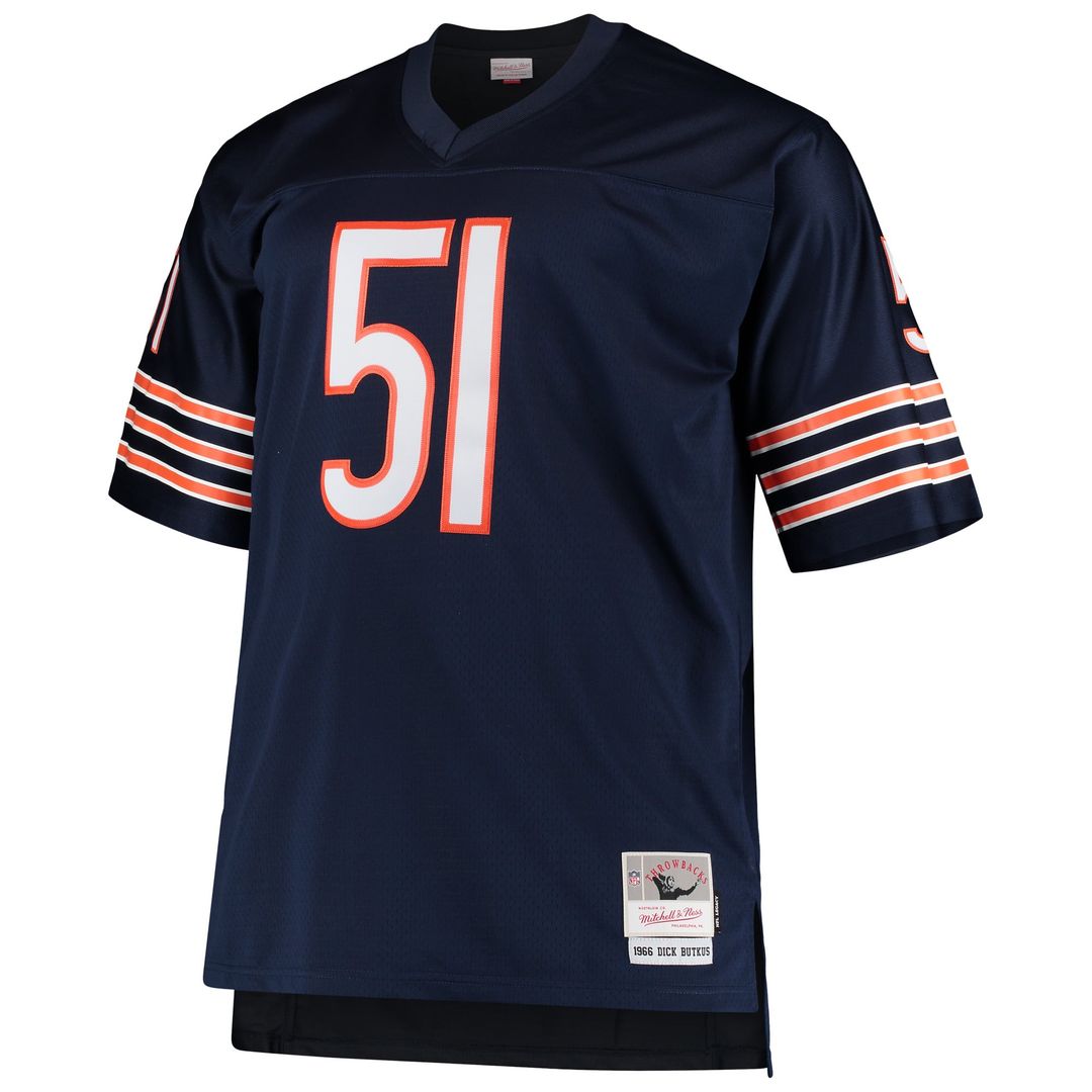 Chicago Bears Dick Butkus Mitchell & Ness Navy Big & Tall product image 2