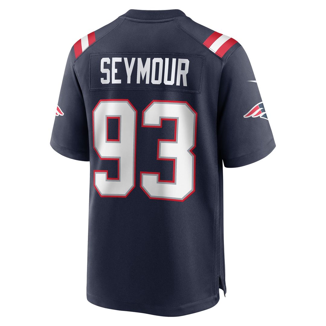 New England Patriots Richard Seymour Nike Navy Retired Game product image 3
