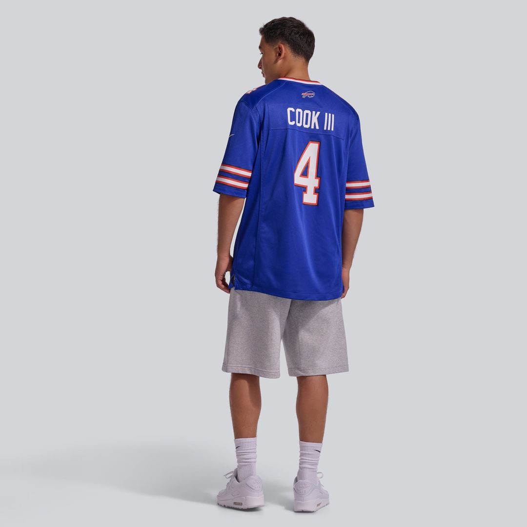 Buffalo Bills James Cook III Nike Royal Game Jersey product image 5