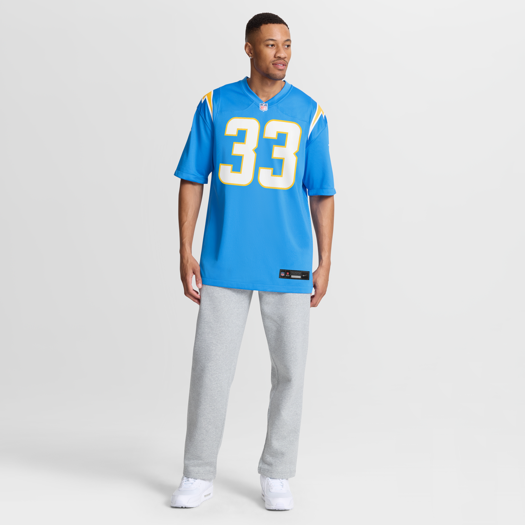 Los Angeles Chargers Deane Leonard Nike Powder Blue Game product image 7