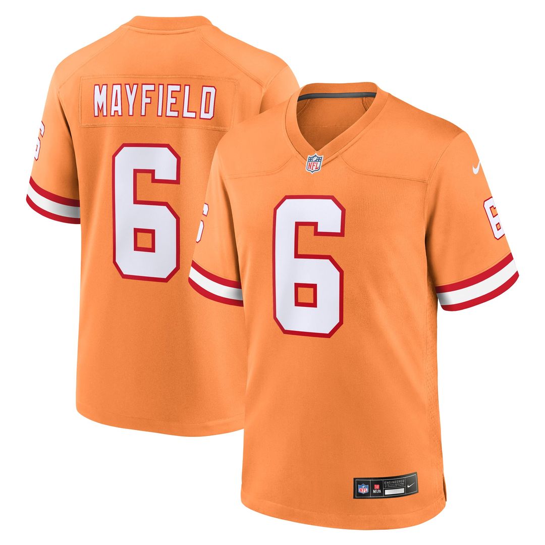 Tampa Bay Buccaneers Baker Mayfield Nike Red Game Jersey product image 27