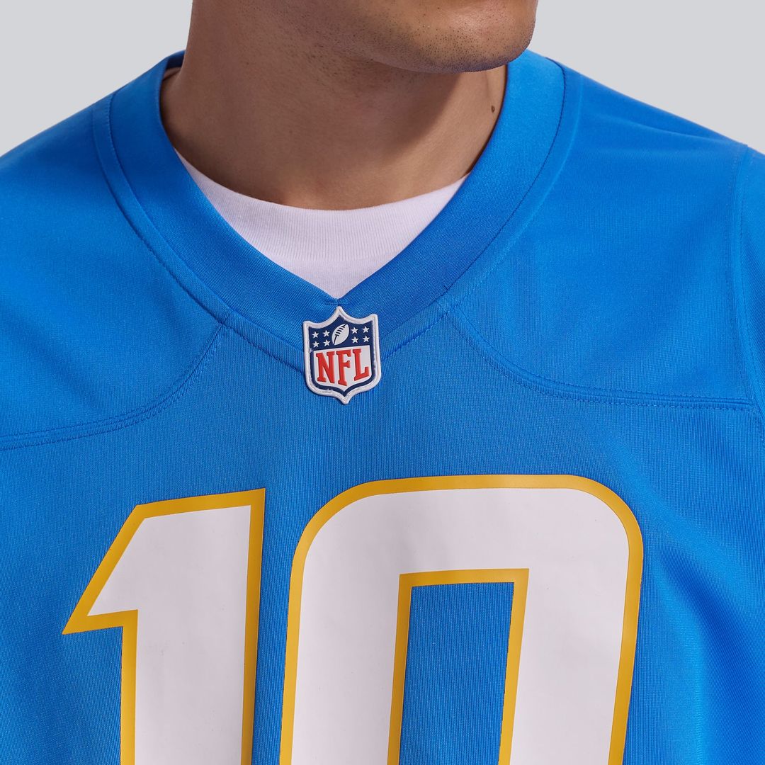 Los Angeles Chargers Justin Herbert Nike Powder Blue Game product image 8