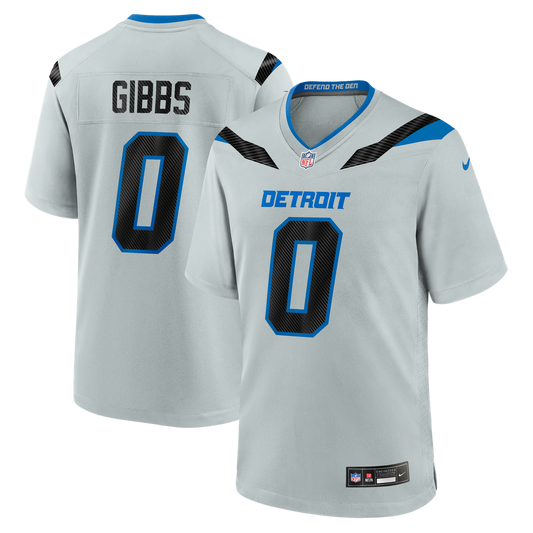 Detroit Lions Jahmyr Gibbs Nike Silver 2026 Rivalries product image 1