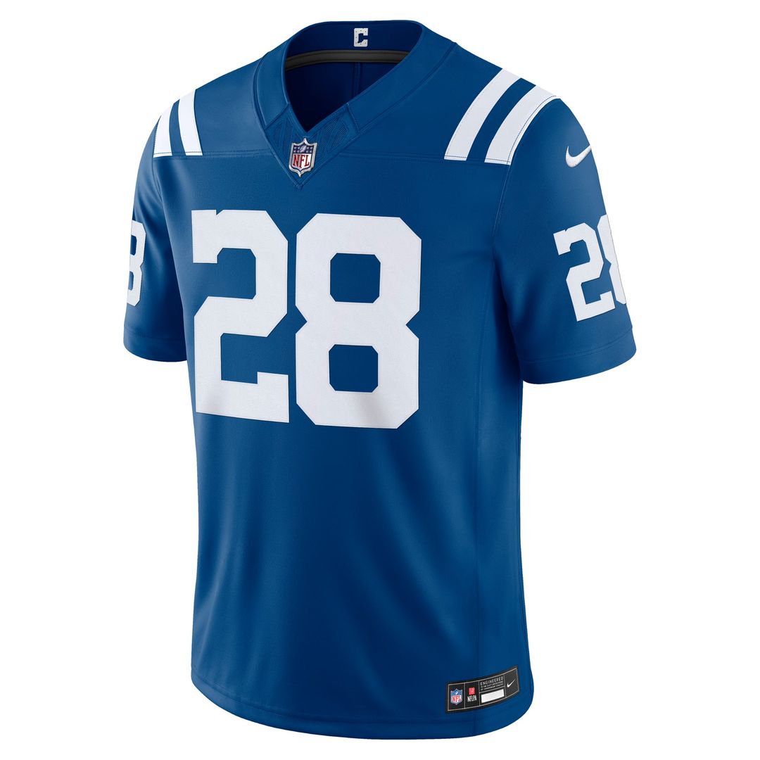 Indianapolis Colts Jonathan Taylor Nike White Vapor FUSE product image 8