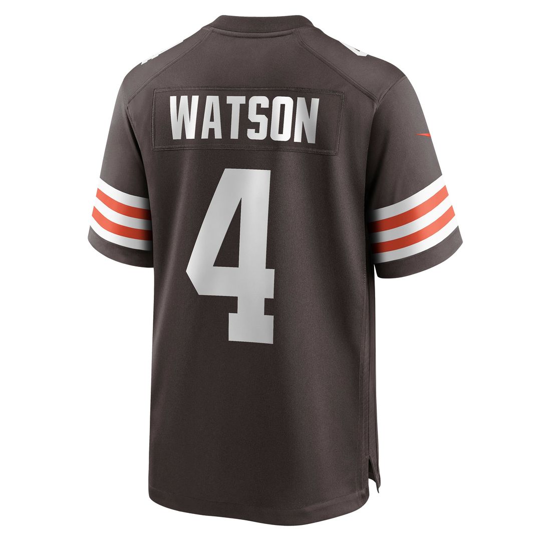 Cleveland Browns Deshaun Watson Nike White Game Jersey product image 9