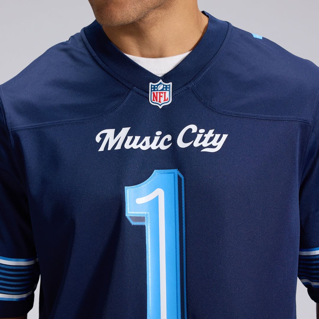 Tennessee Titans Cameron Ward Nike Navy 2026 Rivalries product image 8
