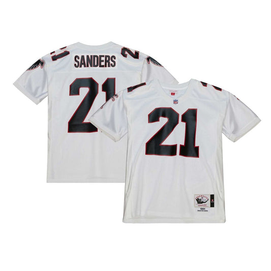 Atlanta Falcons 1991 Deion Sanders Mitchell & Ness White product image 1