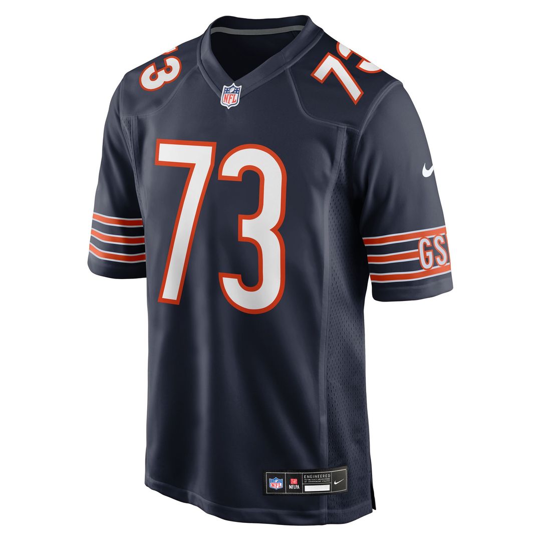 Chicago Bears Jonah Jackson Nike Navy Game Jersey product image 2