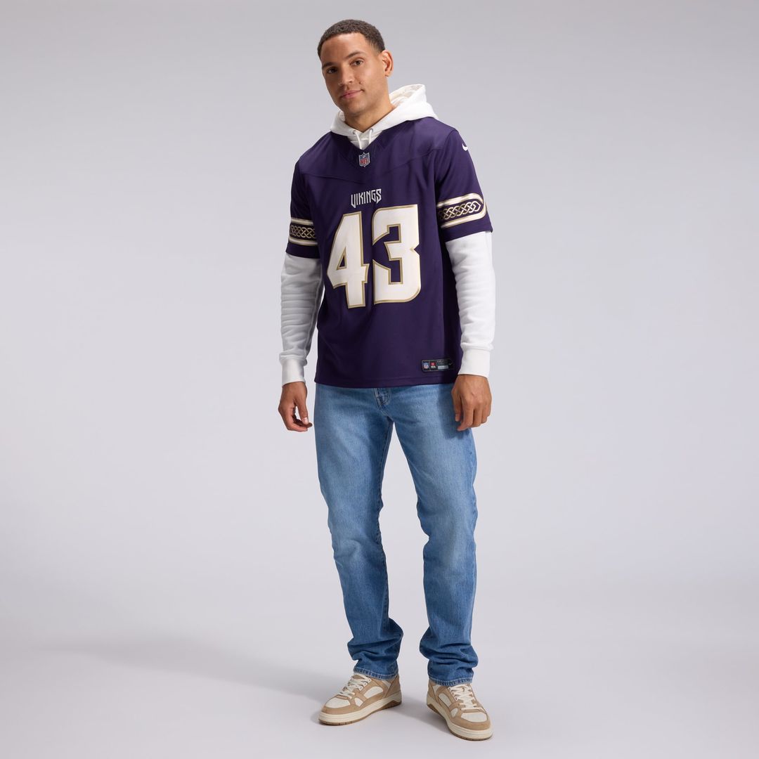 Minnesota Vikings Andrew Van Ginkel Nike Purple 2026 product image 4