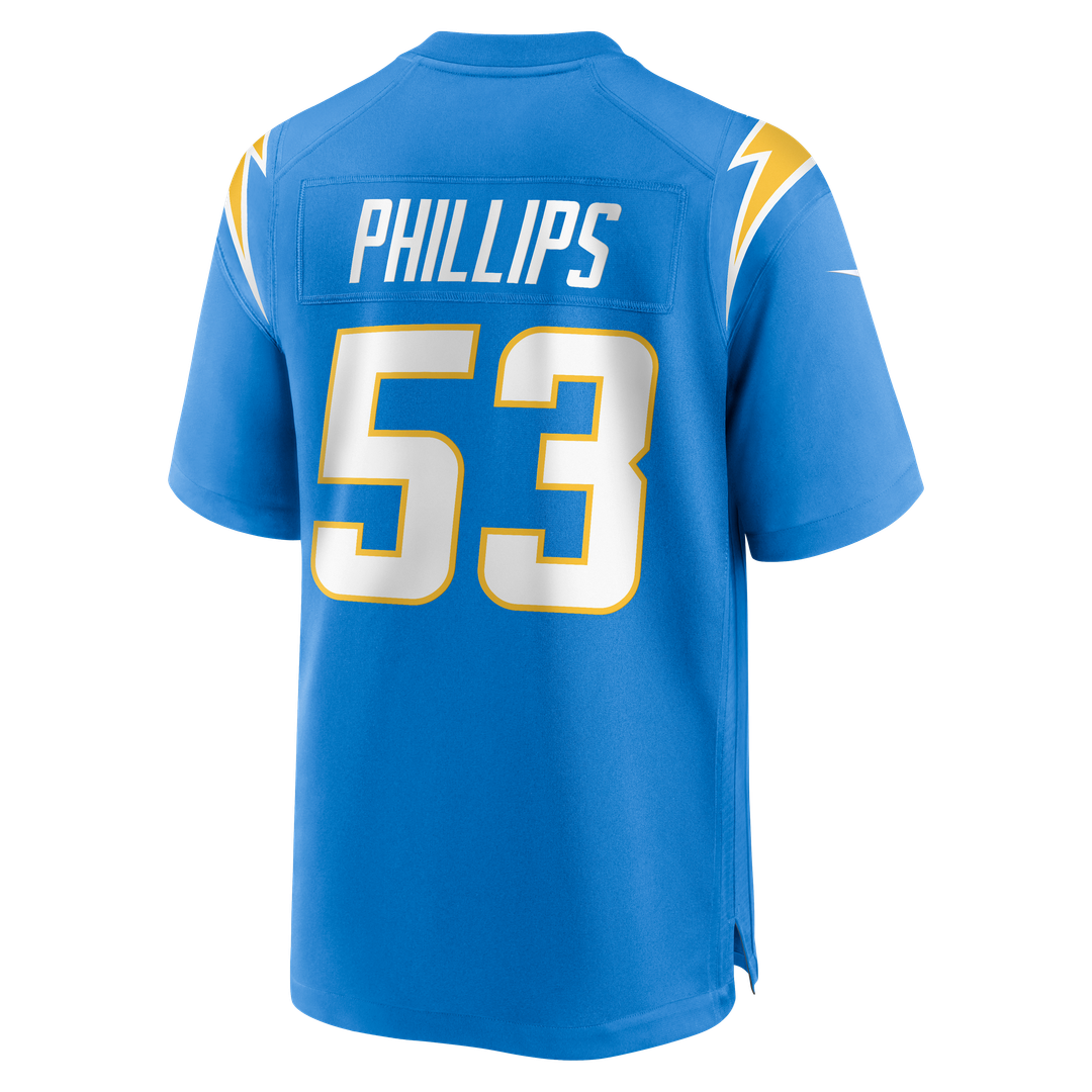 Los Angeles Chargers Del'Shawn Phillips Nike Powder Blue product image 3