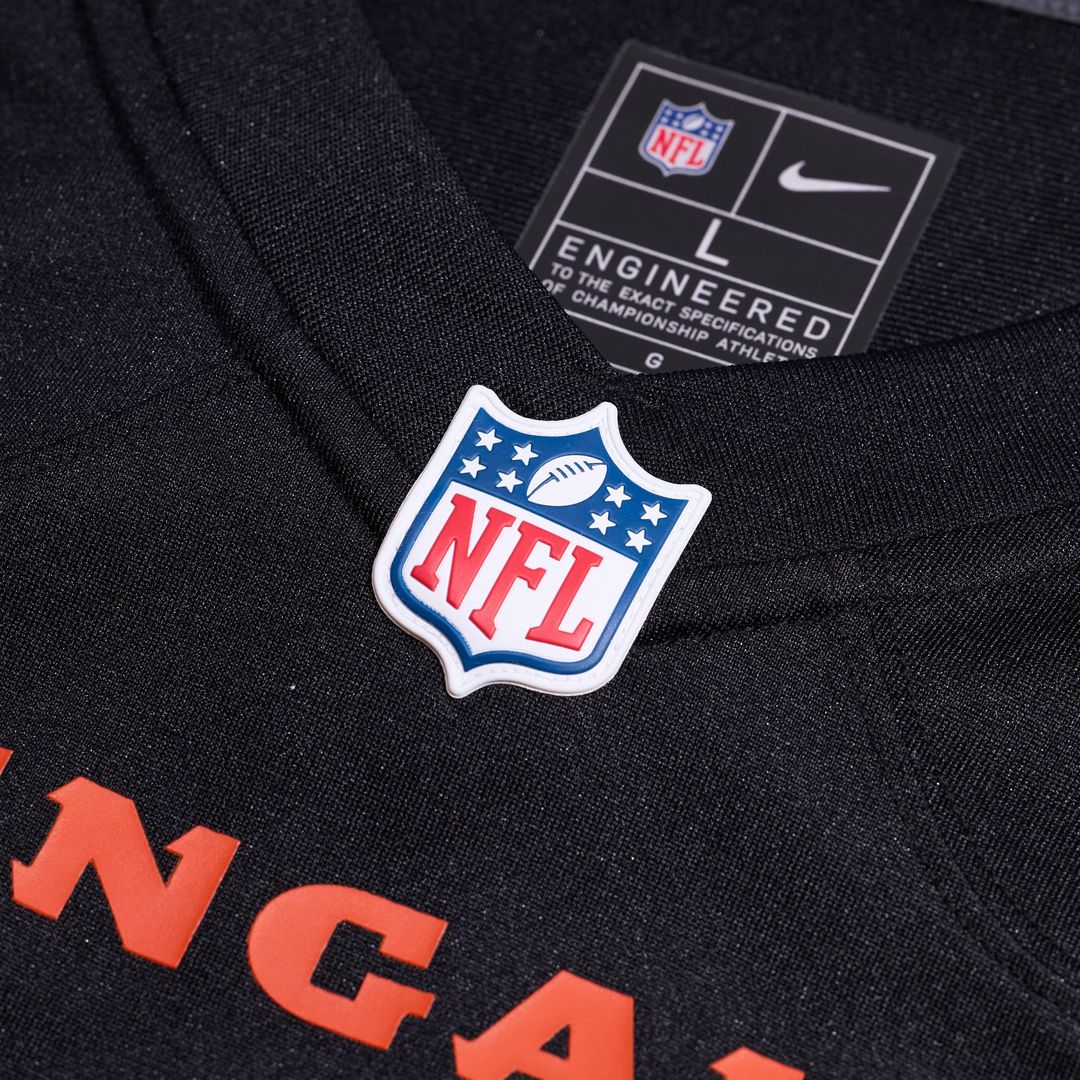 Cincinnati Bengals Chase Brown Nike Black Game Jersey product image 4