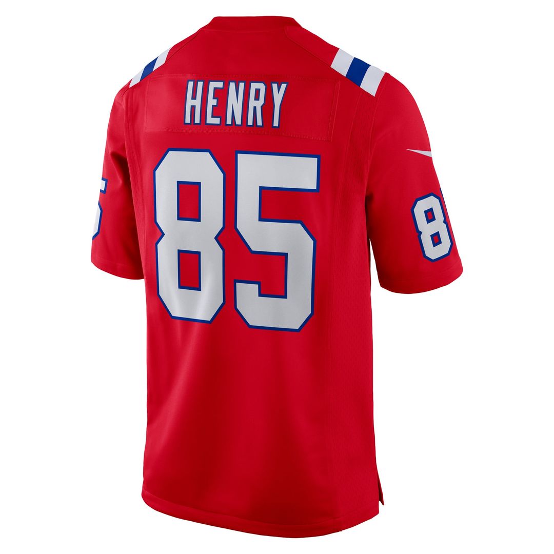 New England Patriots Hunter Henry Nike Red Game Alternate product image 3