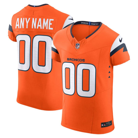 Denver Broncos Nike Orange Team Vapor FUSE Elite Custom product image 1