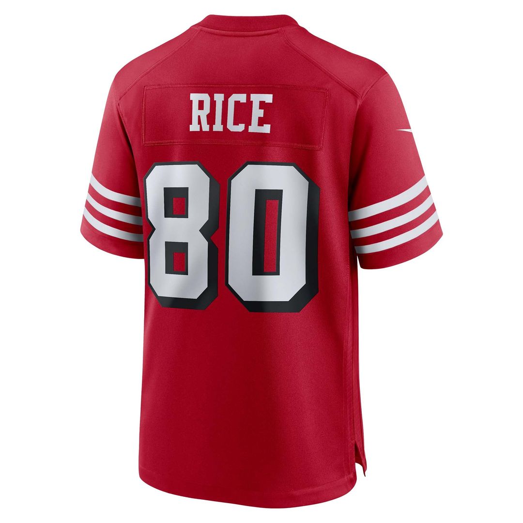San Francisco 49ers Jerry Rice Nike White Retired Game product image 9