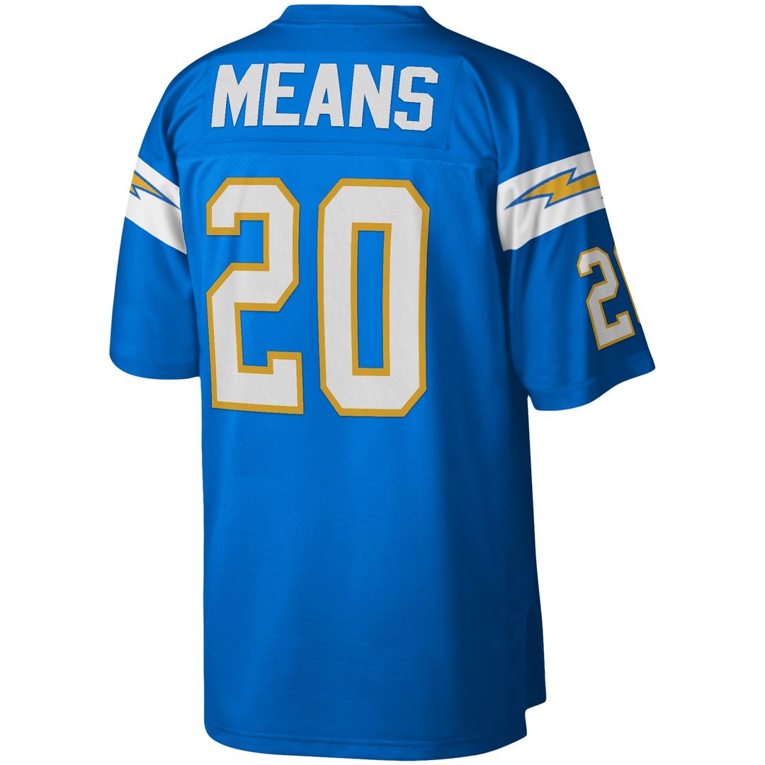 Los Angeles Chargers Natrone Means Mitchell & Ness Powder product image 3