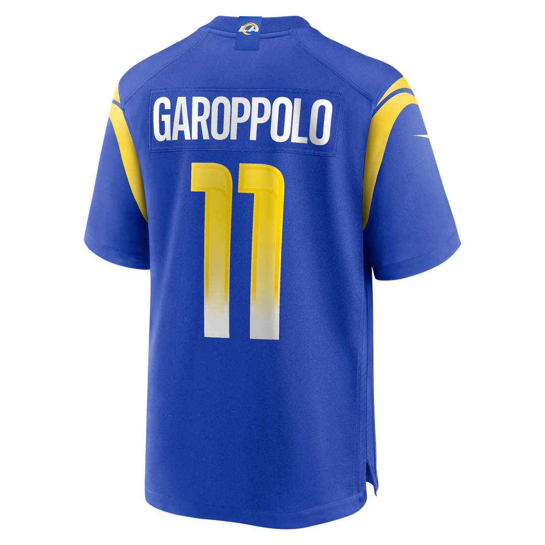 Los Angeles Rams Jimmy Garoppolo Nike Royal Game Jersey product image 3