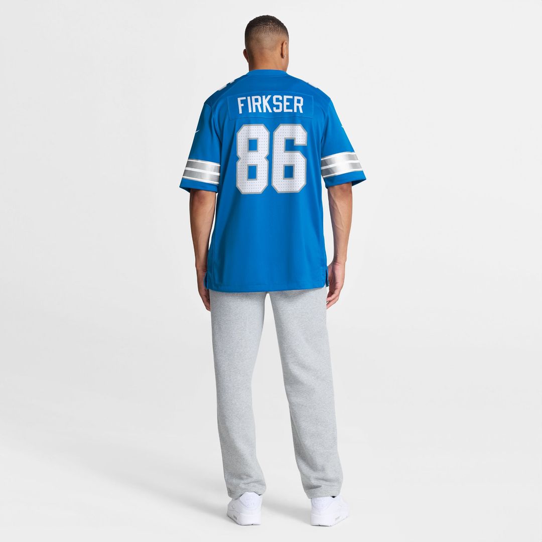 Detroit Lions Anthony Firkser Nike Blue Game Jersey product image 5