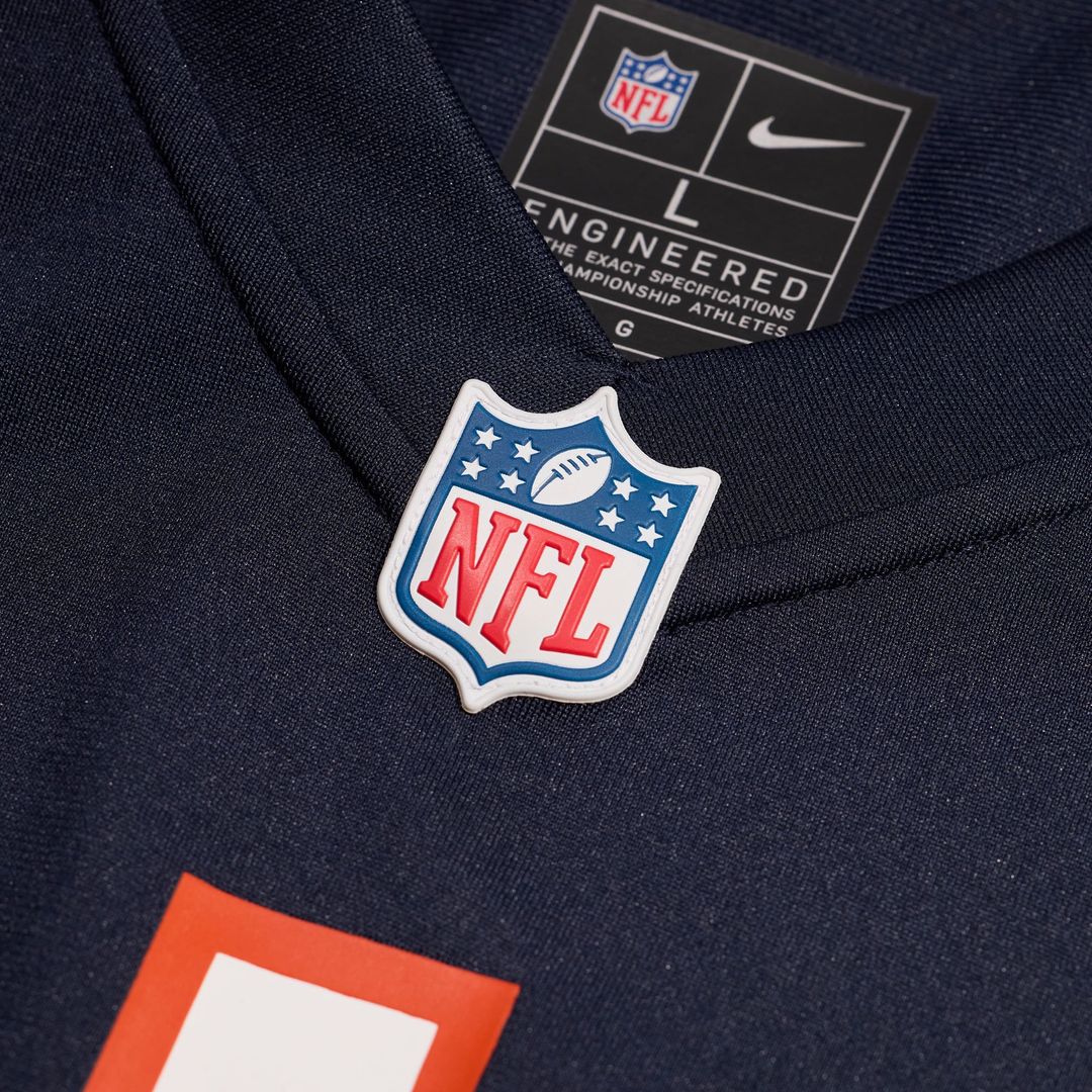 Chicago Bears Jonah Jackson Nike Navy Game Jersey product image 4