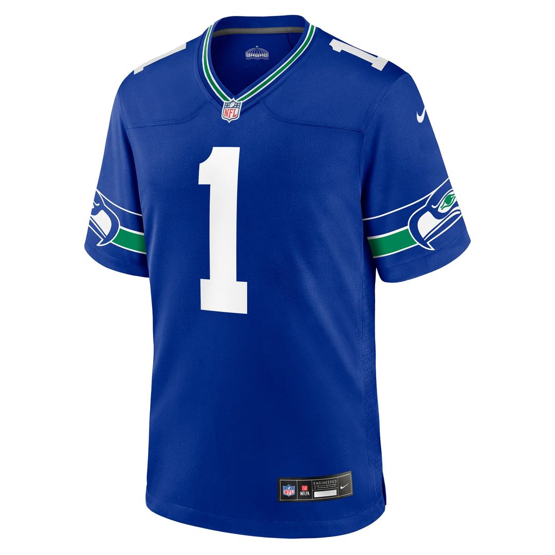 Seattle Seahawks Warren Moon Nike Royal Retired Player product image 2