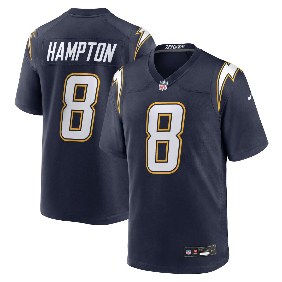 Los Angeles Chargers Omarion Hampton Nike Navy Alternate product image 4