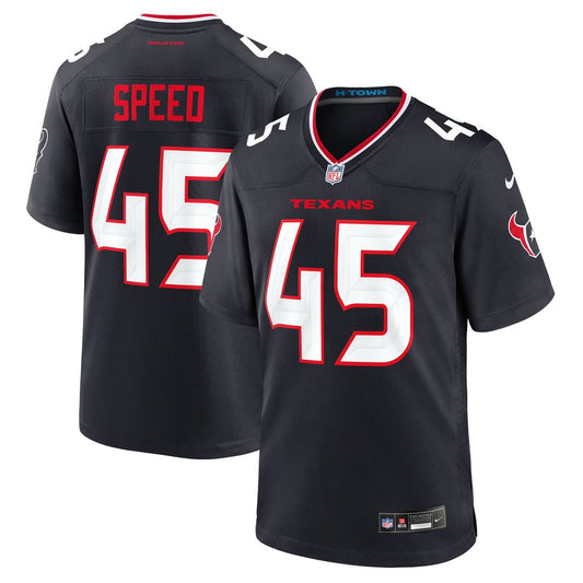 Houston Texans E.J. Speed Nike Navy Game Jersey product image 1
