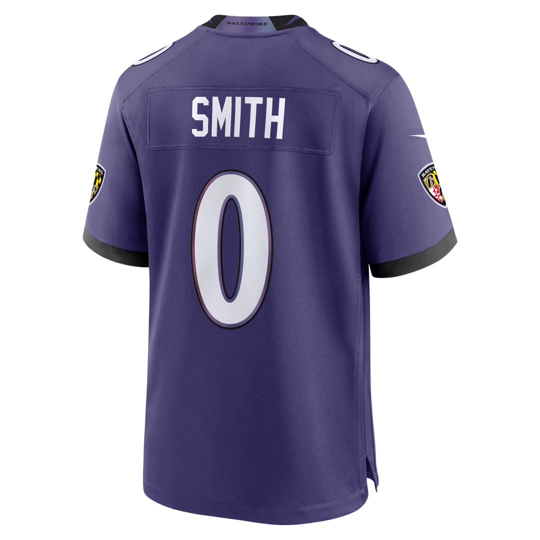 Baltimore Ravens Roquan Smith Nike Purple Game Jersey product image 7