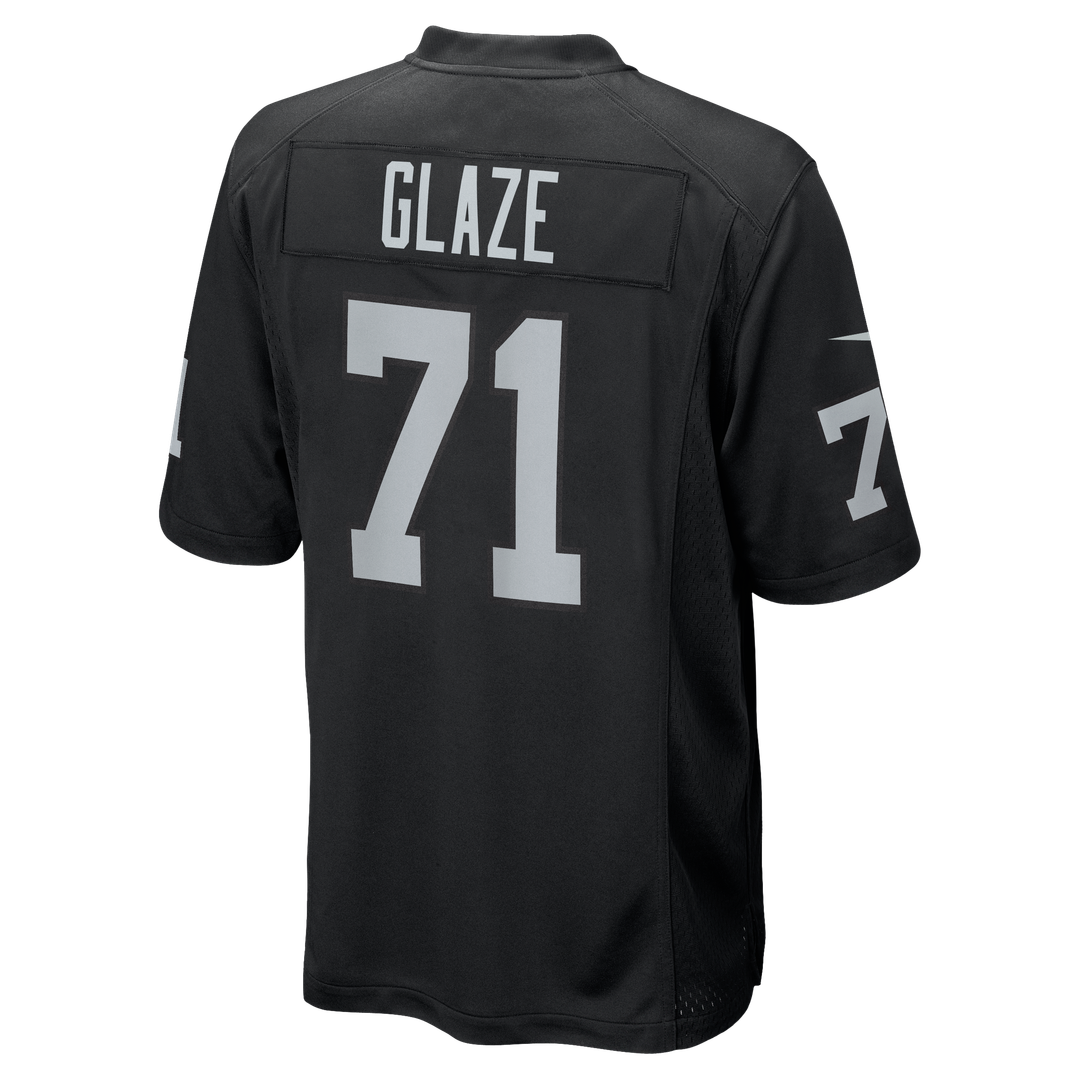 Las Vegas Raiders DJ Glaze Nike Black Game Jersey product image 3