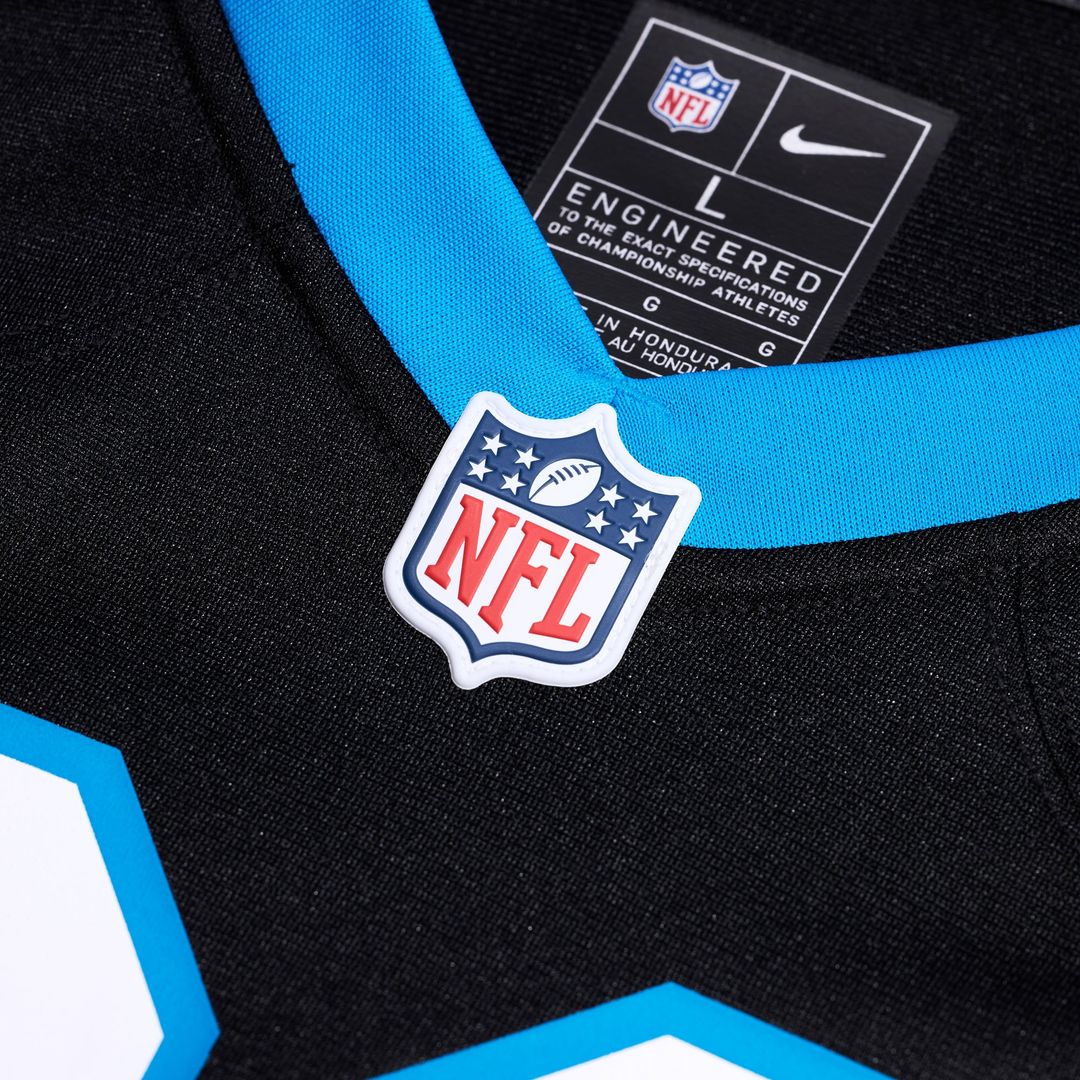 Carolina Panthers Jimmy Horn Jr Nike Black Game Jersey product image 4