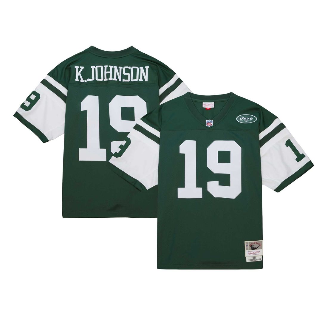 New York Jets Keyshawn Johnson Mitchell & Ness Kelly Green product image 7
