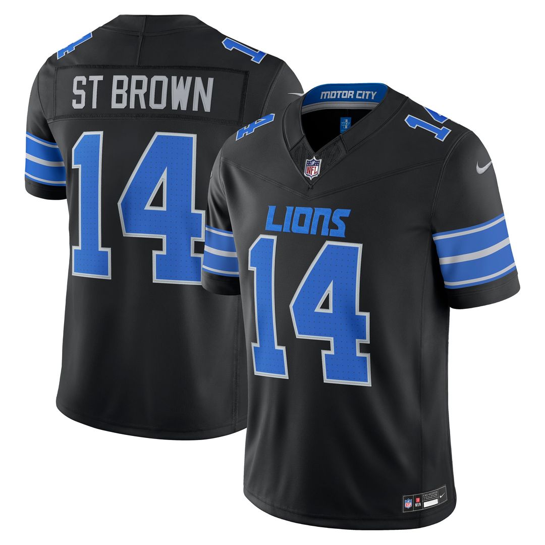 Detroit Lions Amon - Ra St. Brown Nike White Vapor FUSE product image 21