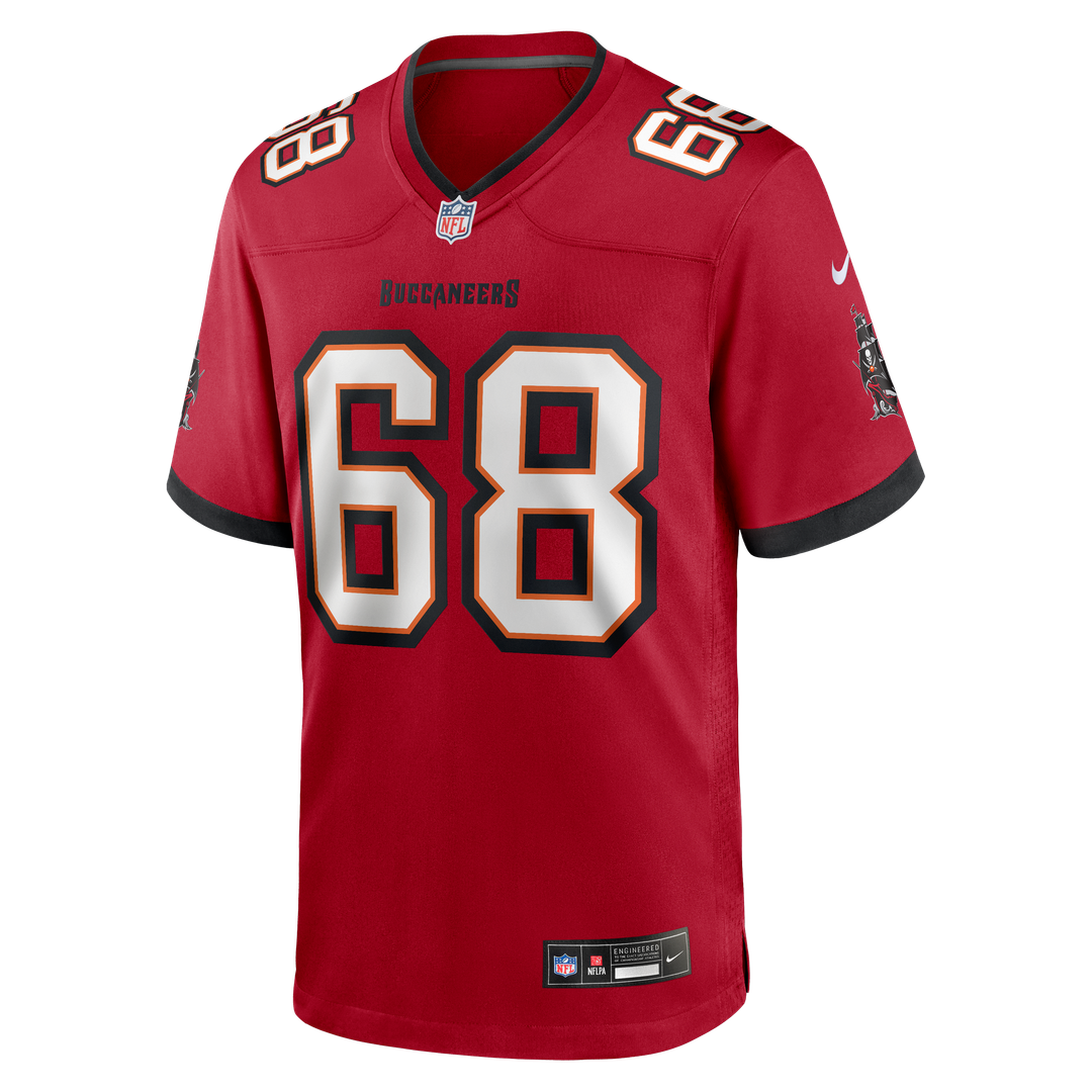 Tampa Bay Buccaneers Ben Bredeson Nike Red Game Jersey product image 2