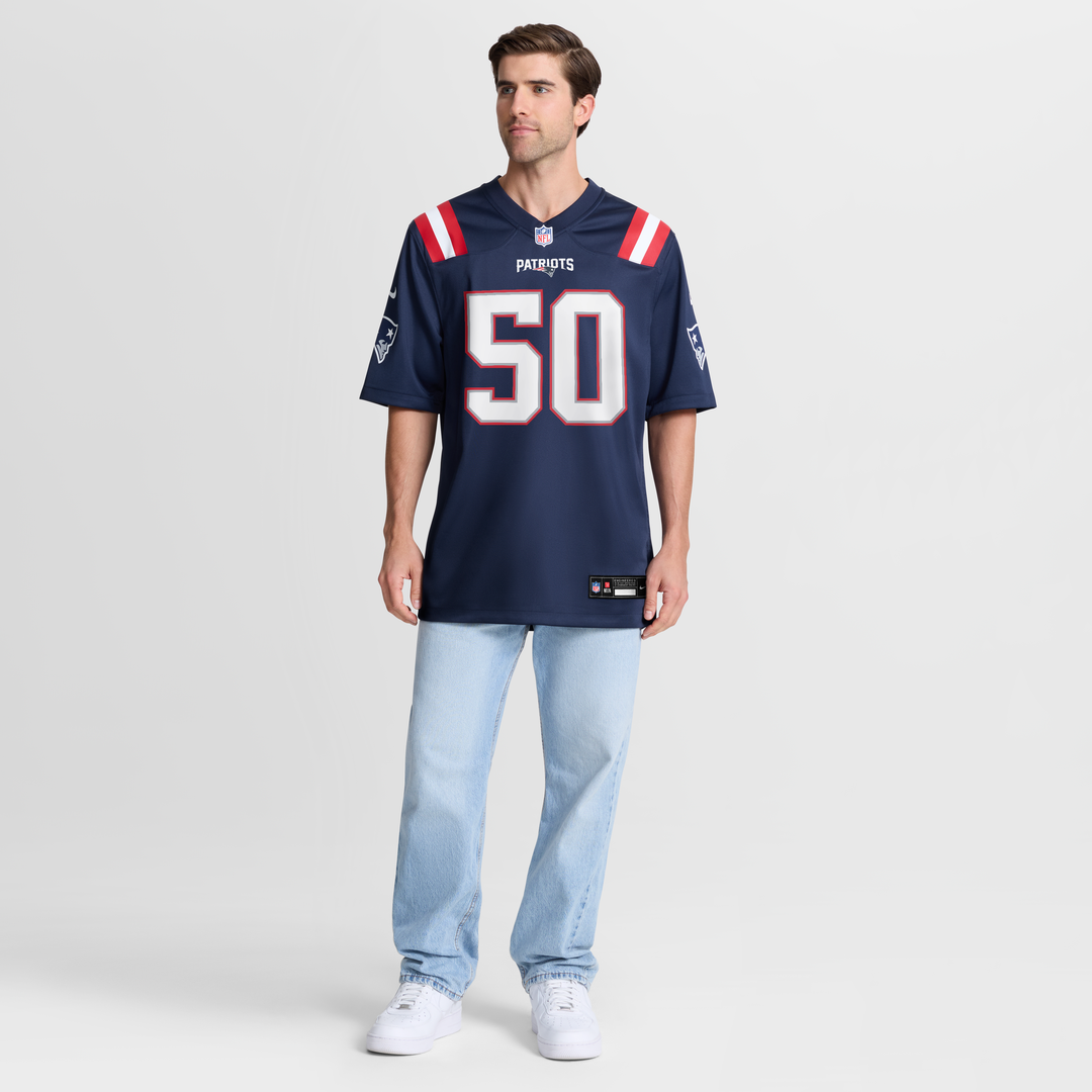 New England Patriots Mike Vrabel Nike Navy Retired Player product image 15