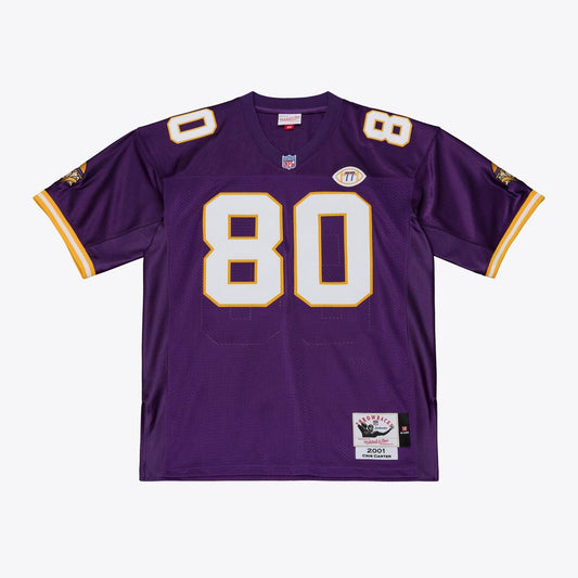 Minnesota Vikings Cris Carter Mitchell & Ness Purple 2001 product image 1