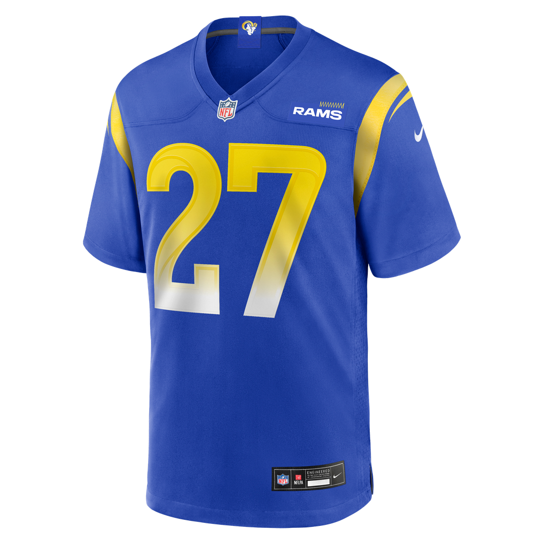 Los Angeles Rams Jarquez Hunter Nike Royal Game Jersey product image 2