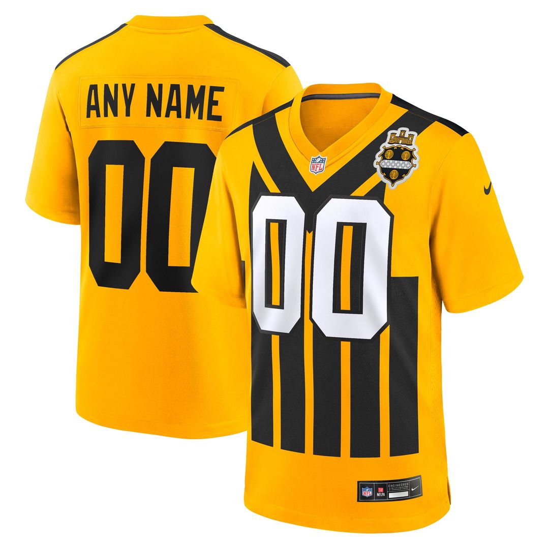 Pittsburgh Steelers Nike Black Custom Jersey product image 17