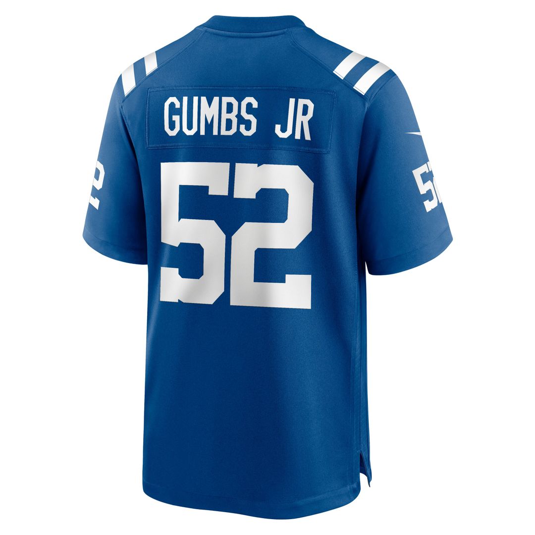 Indianapolis Colts George Gumbs Jr. Nike Royal Game Jersey product image 5