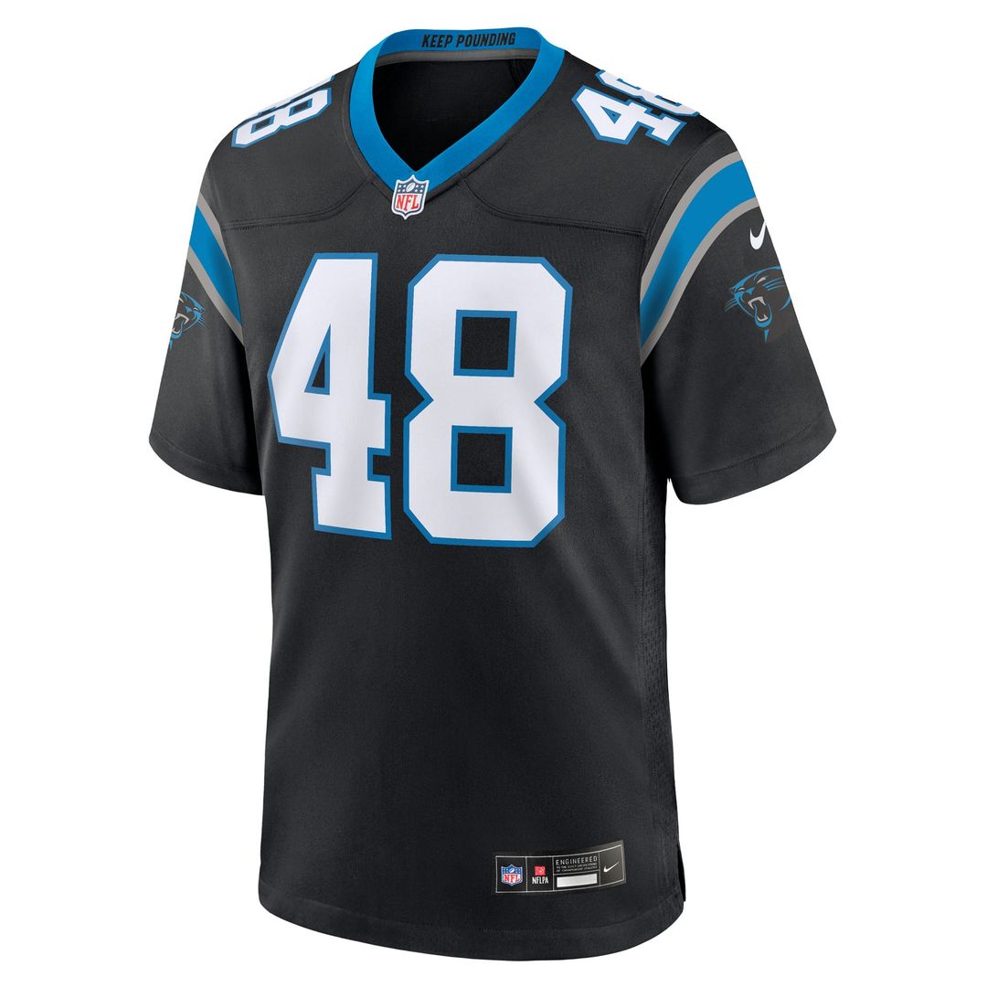 Carolina Panthers Thomas Incoom Nike Black Game Jersey product image 2