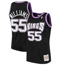 Sacramento Kings Jason Williams Black 2000-01 Hardwood Classics Swingman Jersey product image 1, provided for visual